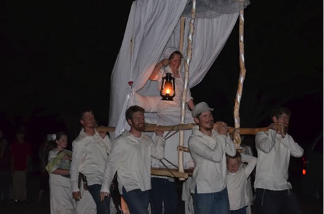 the palanquin